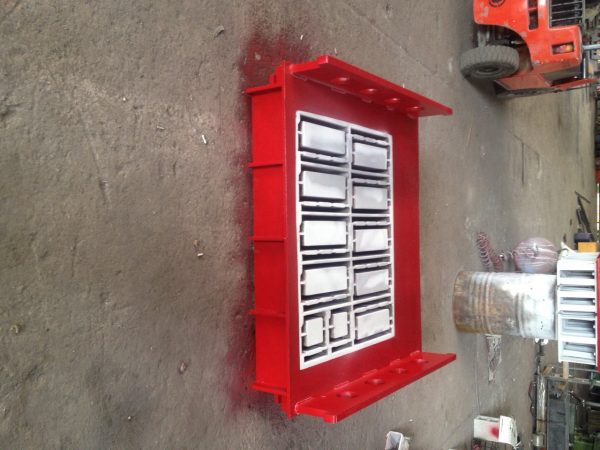 Mold of concrete parts